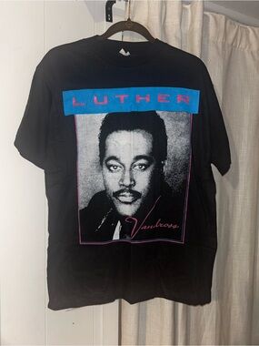 Single stitch Luther vandross tshirt